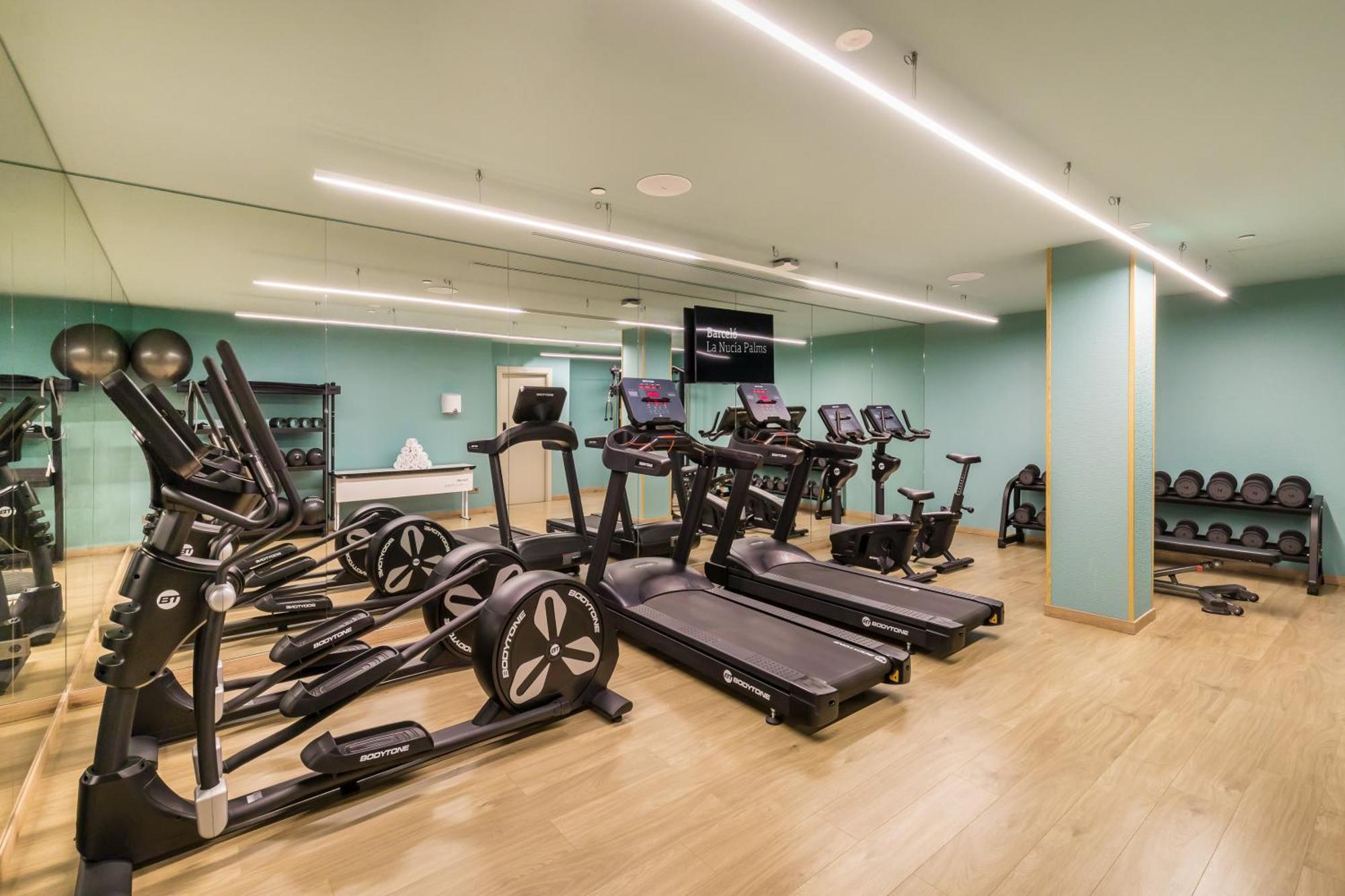Barcelo La Nucia Palms 호텔 외부 사진 The gym at the hotel